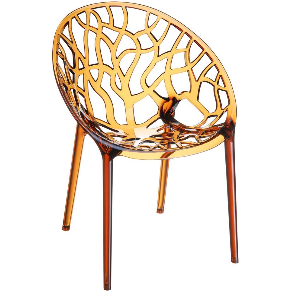 CRYSTAL ARMCHAIR/ Amber
