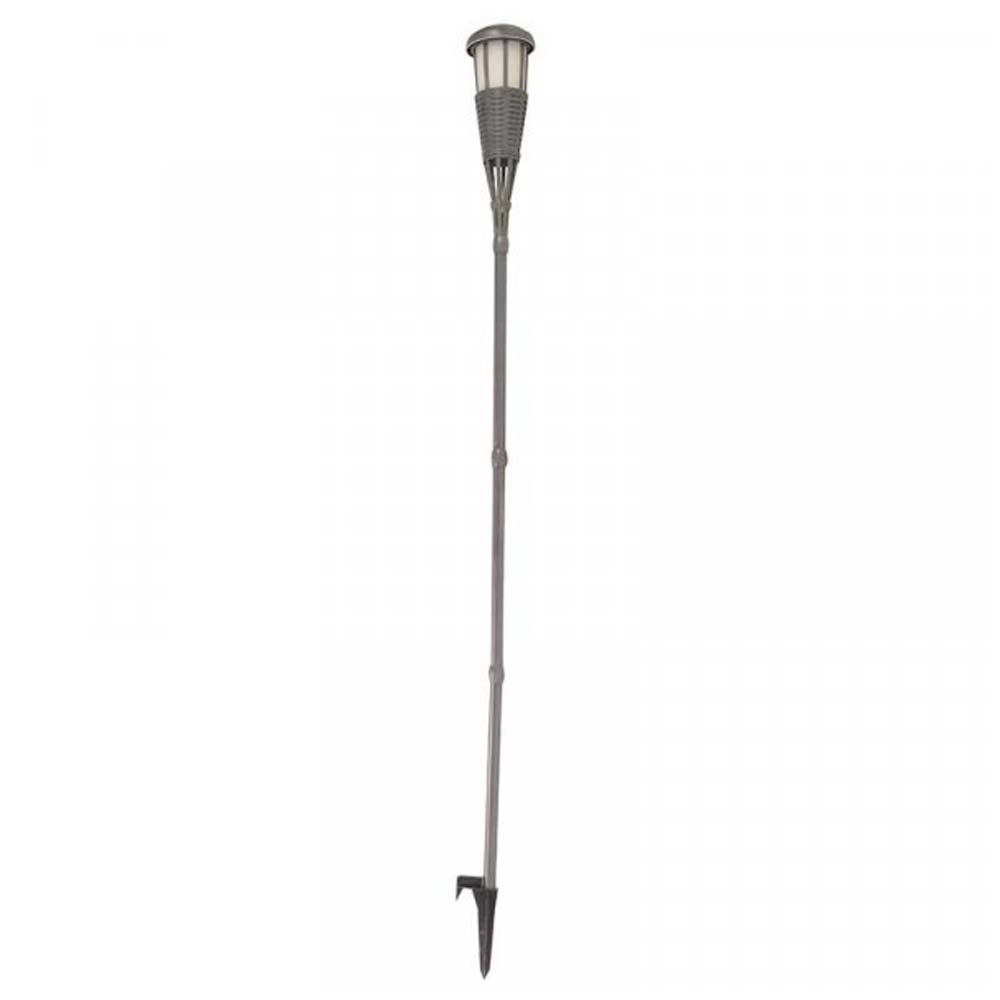 Tiki Style Flaming Torch - Slate