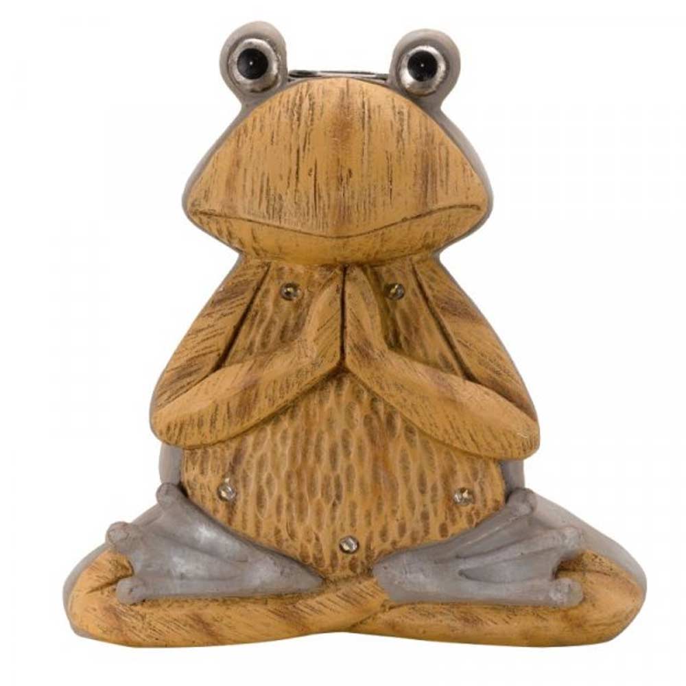 Woodstone In-Lit Frog (Solar Powered)