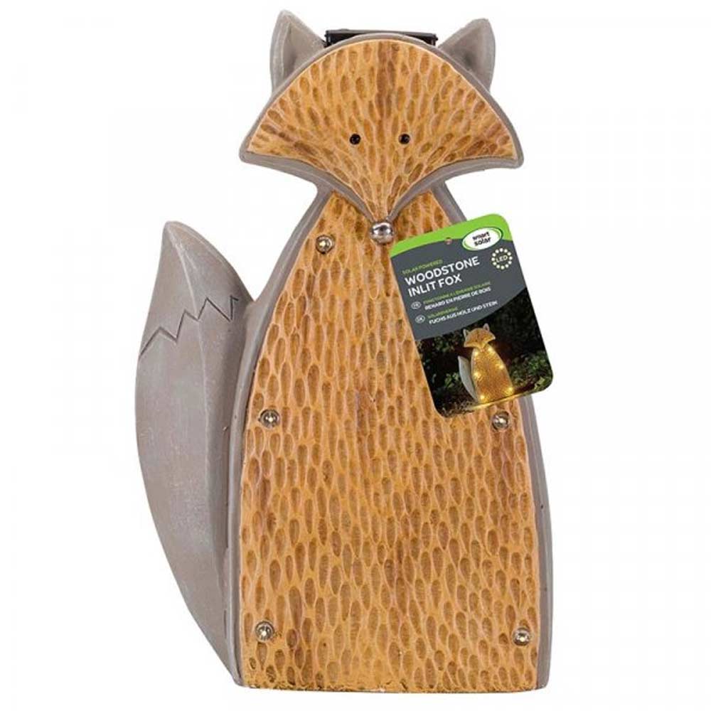 Woodstone In-Lit Fox (Solar Powered)