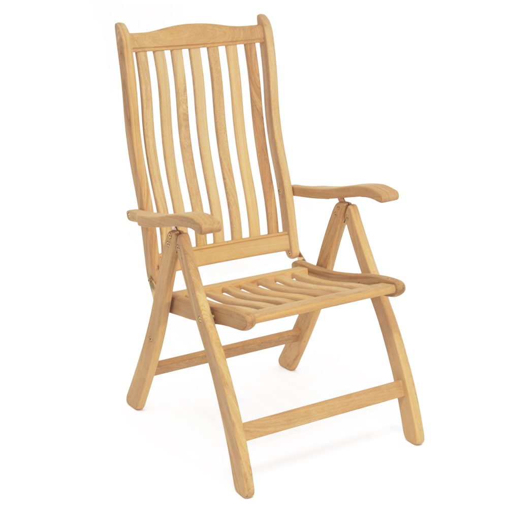 Alexander Rose Roble Ascot Wooden Recliner