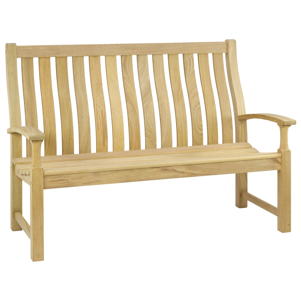 Alexander Rose 5 ft Roble Santa Cruz High Back Bench