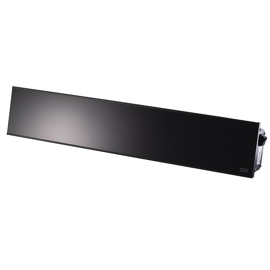 Relax Glass IRA IP65 Black - 2200W (No Remote)