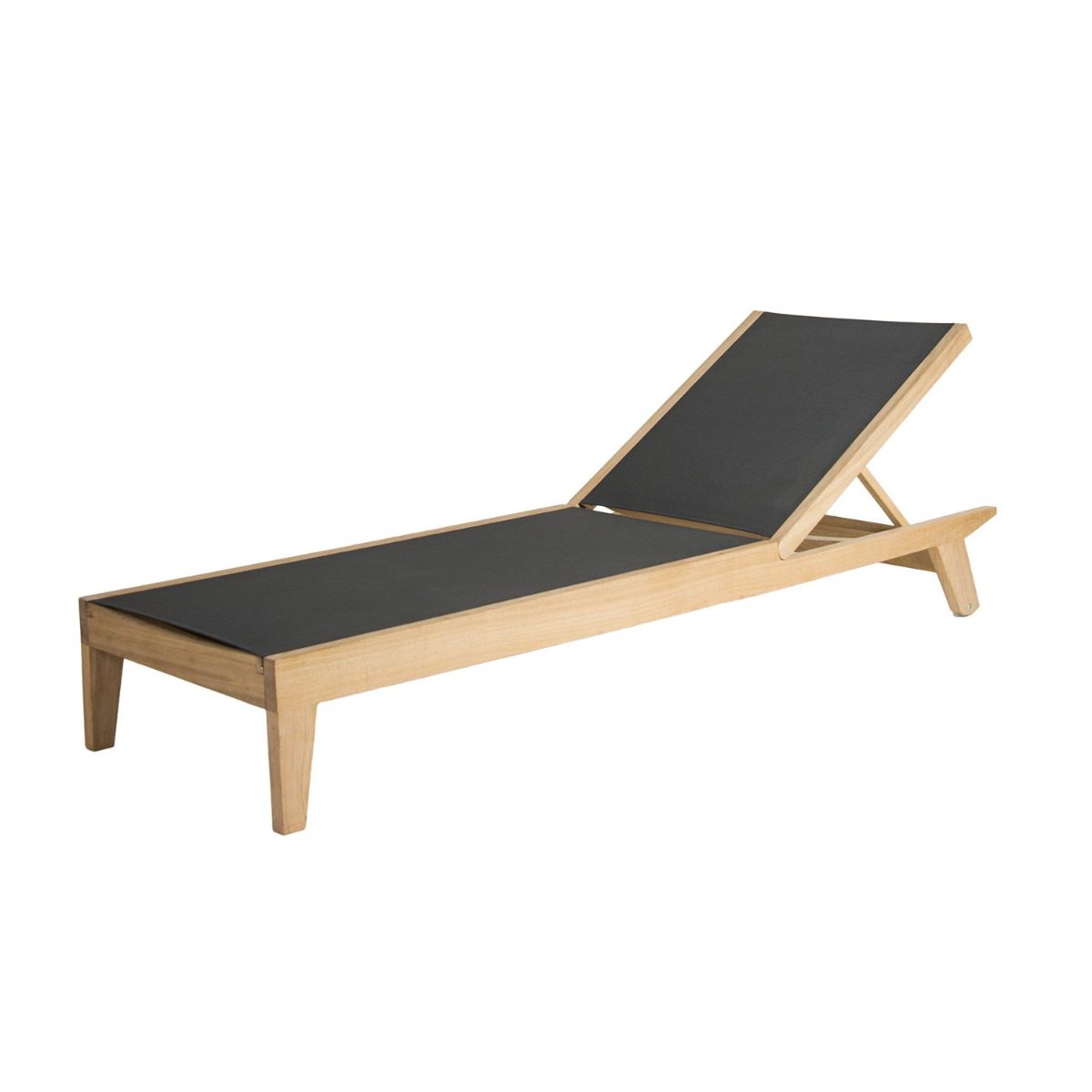 Alexander Rose Roble Adjustable Charcoal Sling Sunbed