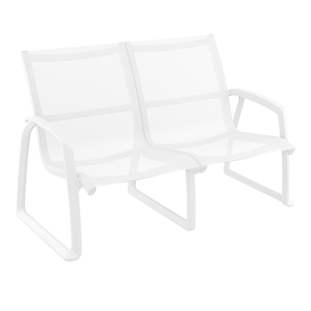 Pacific Lounge Sofa Armchair In White