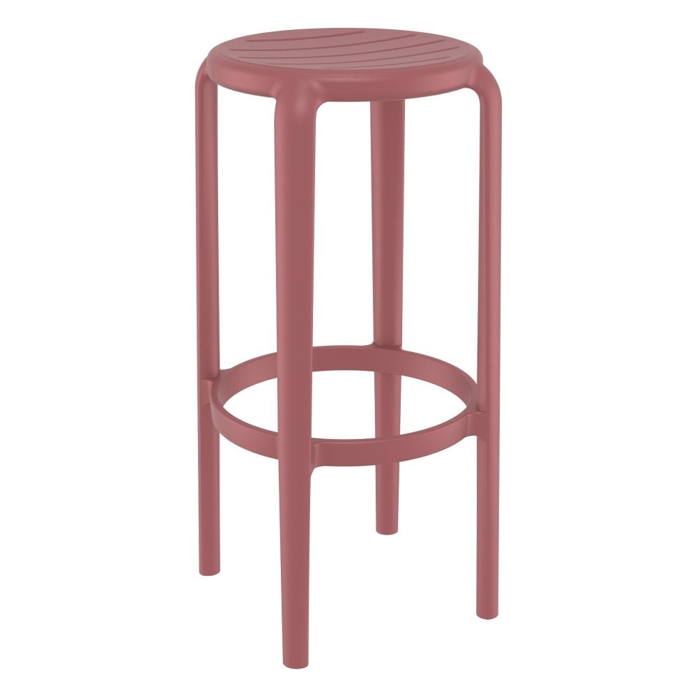 Tom Bar Stool 75cm - Marsala