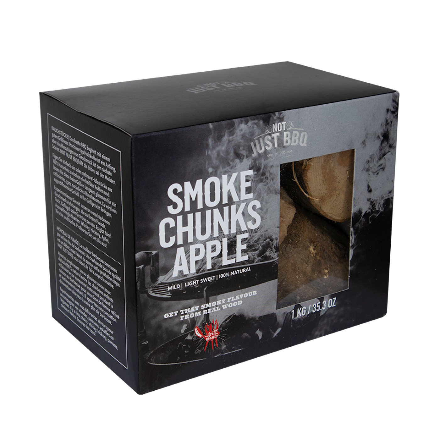 Not Just BBQ Smoking Wood Apple Chunks 1kg