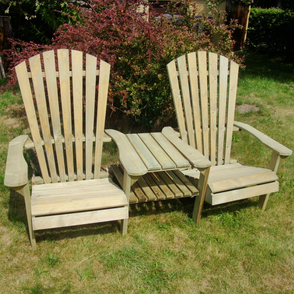 Virginia Florida Set Table With Two Chairs