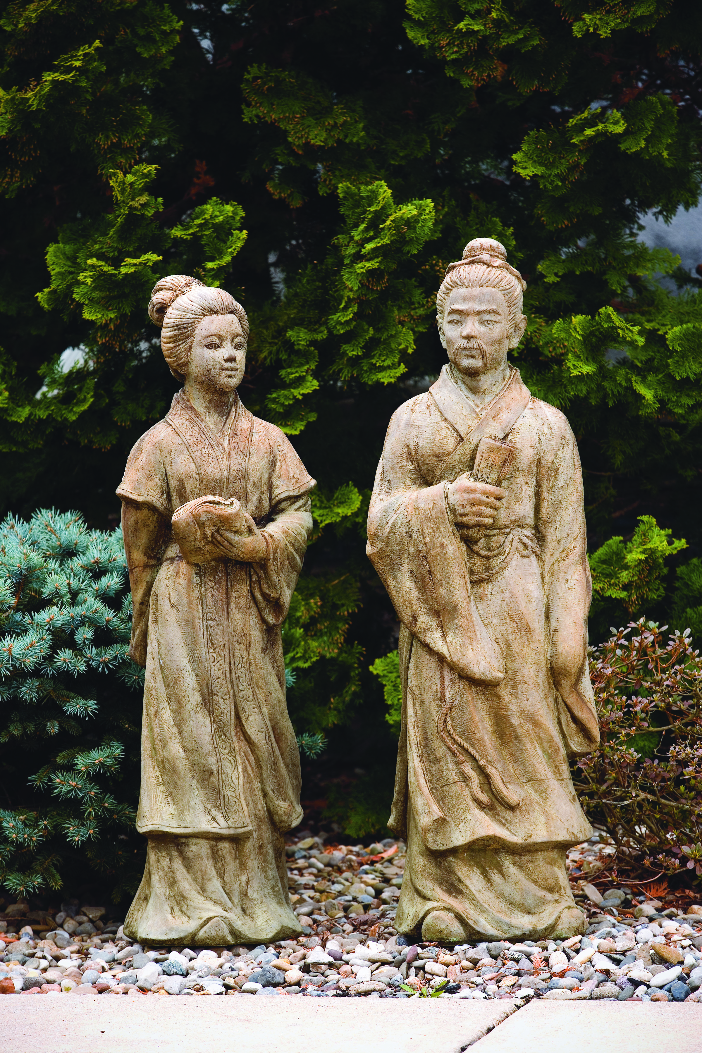 Asian Scholar Women (left)
