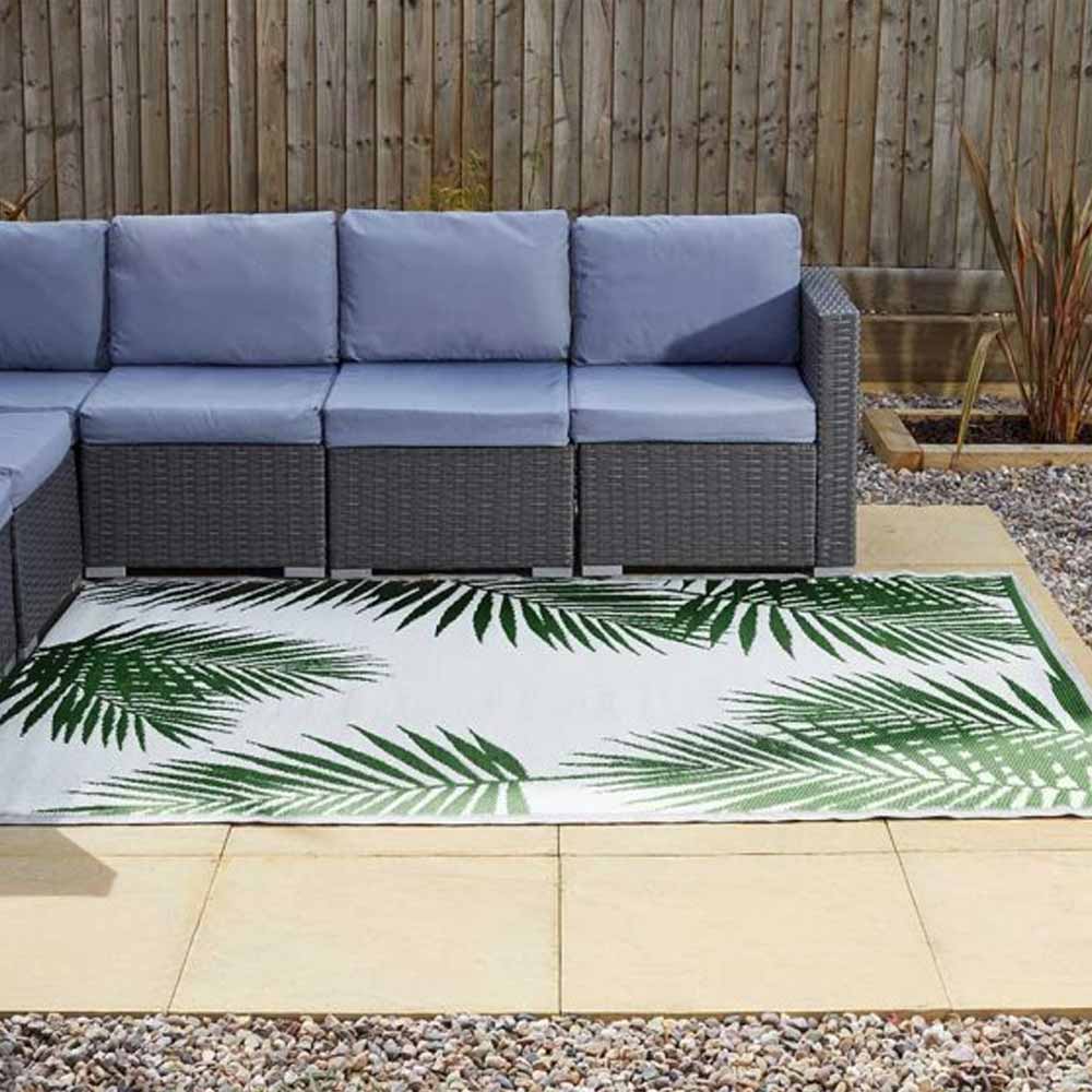 Alfresco Picnic Rug - Tropicana - Green 150 x 210 cm