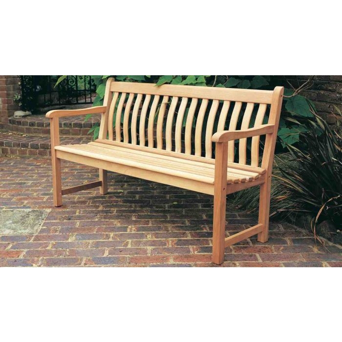 Alexander Rose 5 ft Mahogany Broadfield Bench