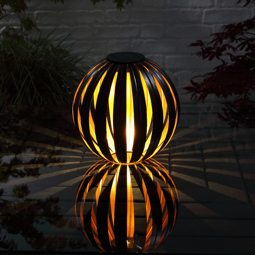 Solar Ribbon Metal Table Light