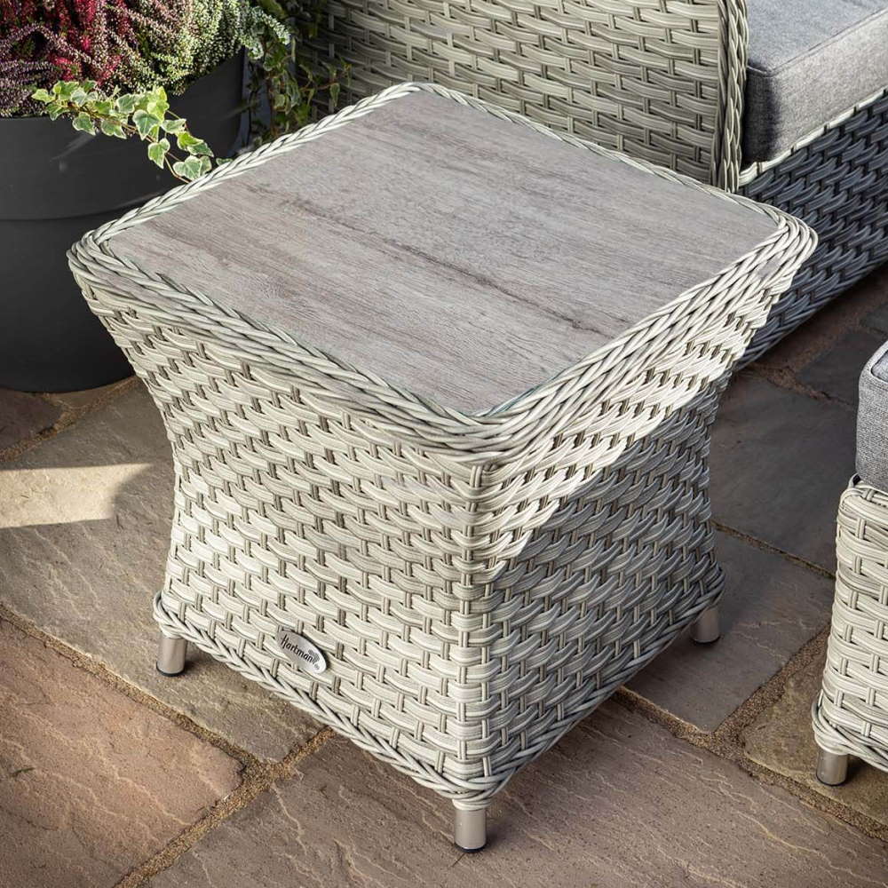 Hartman Heritage Square Rattan 60cm Side Table - Beech