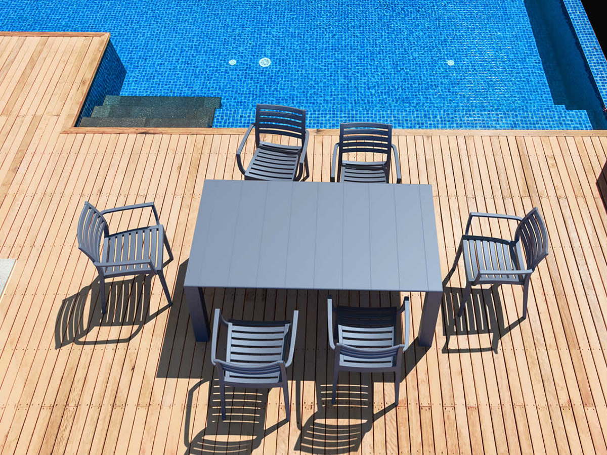 Artemis 6 Seaters Vegas Rectangular Dining Set