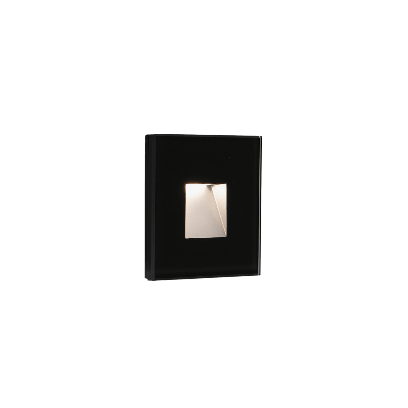 Faro Dart SQ Black Recessed Lamp - 2W