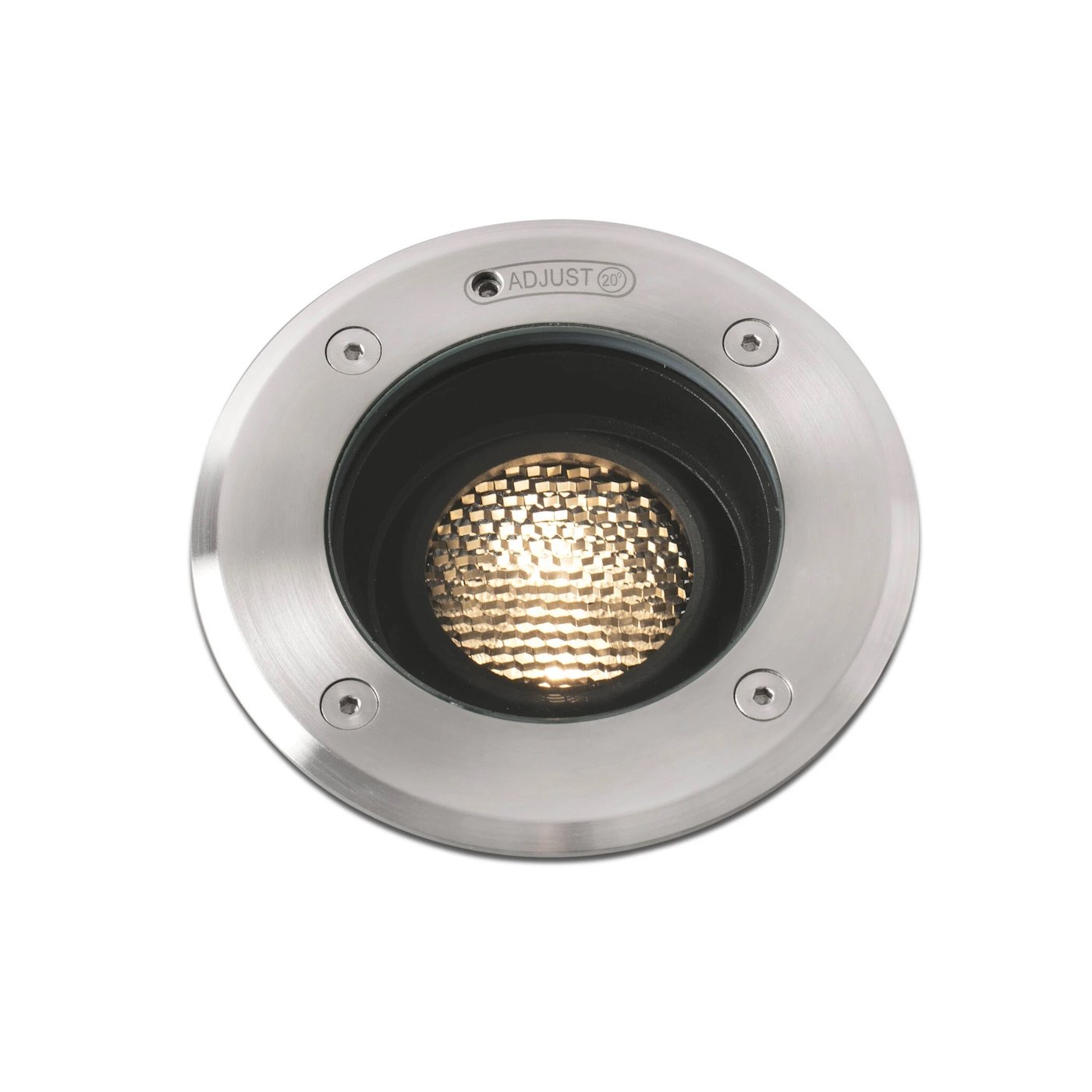 Faro Geiser 130 Grey Orientable Inox Recessed Light - 6.5W