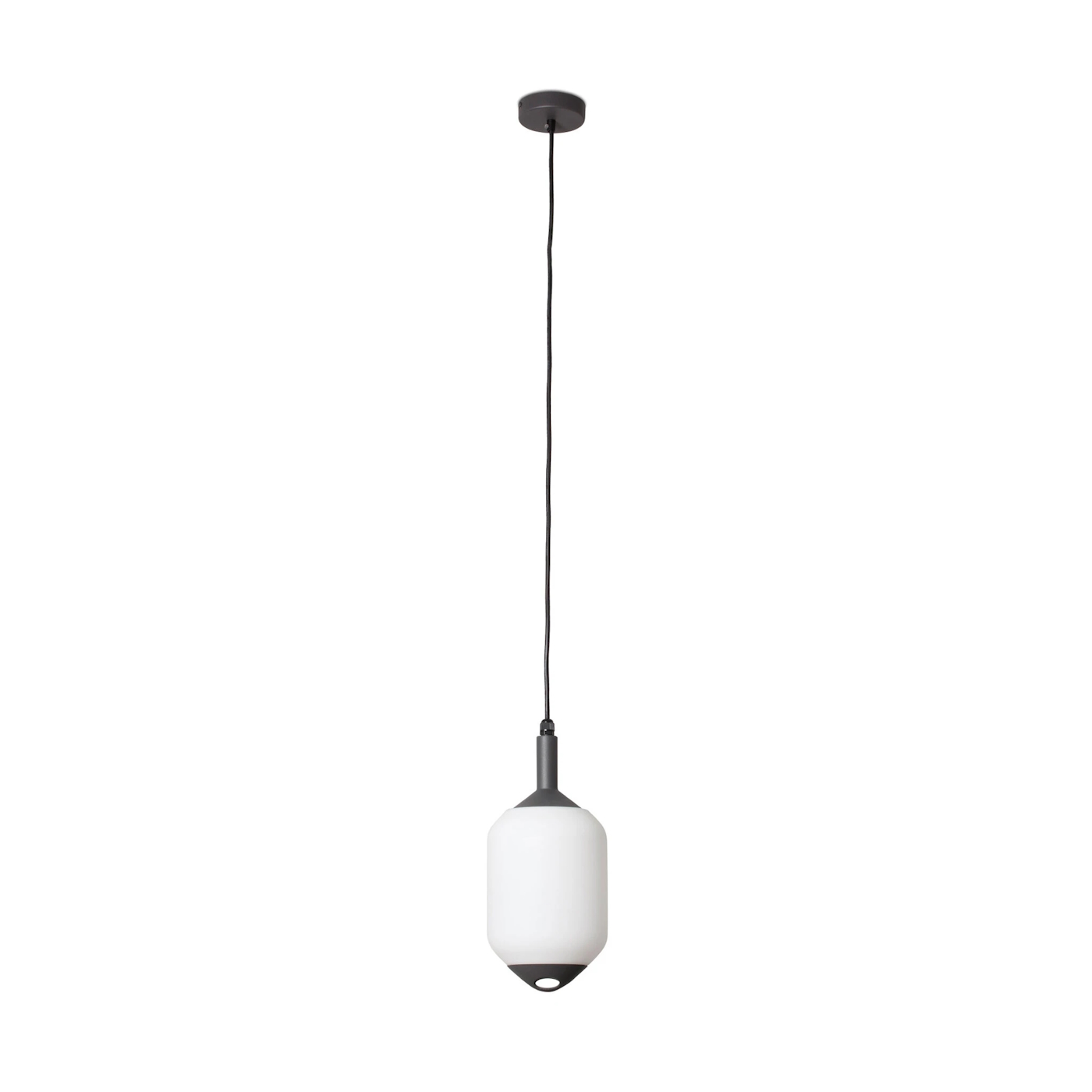 Faro Saigon Out R17 Grey & Matt White Pendant Lamp - 15W