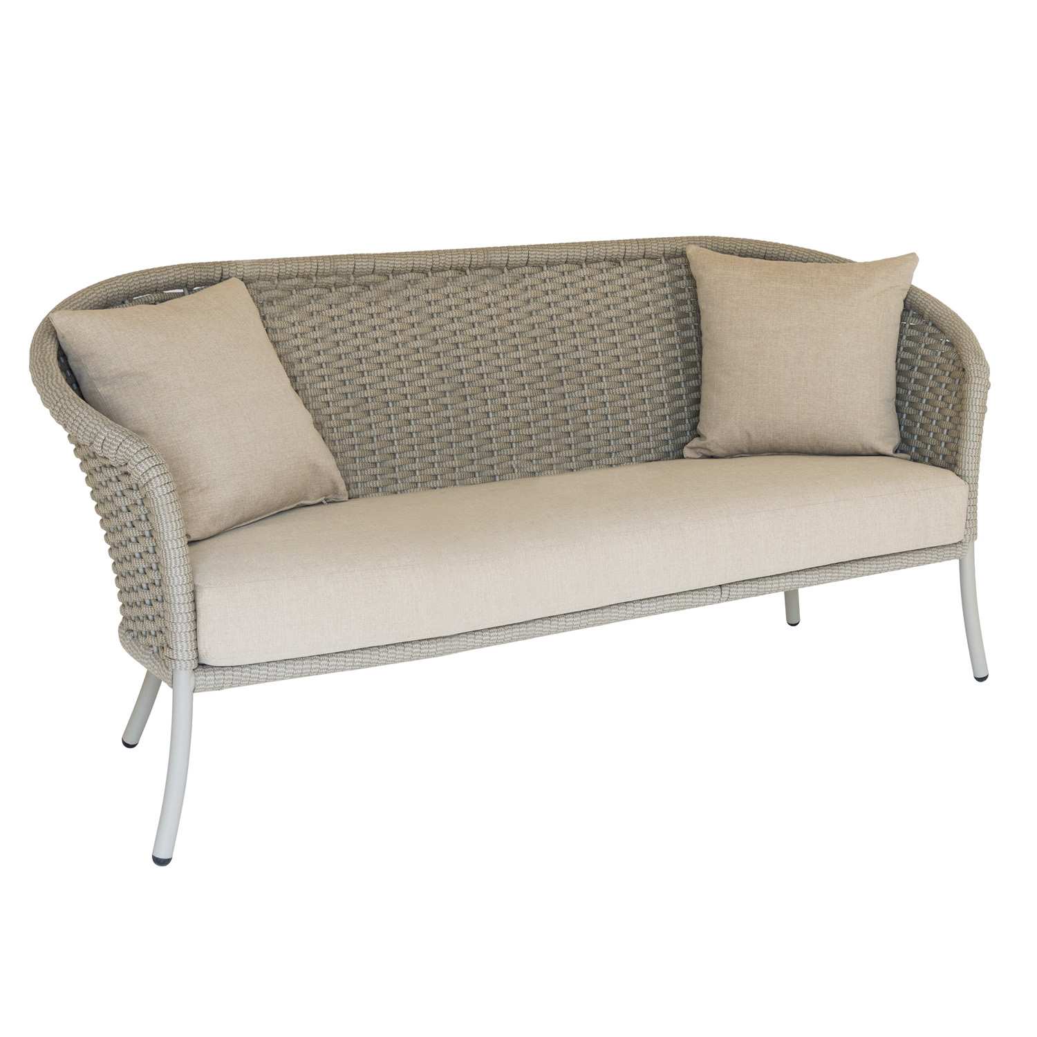 Alexander Rose Cordial Lounge 3 Seater Sofa Beige