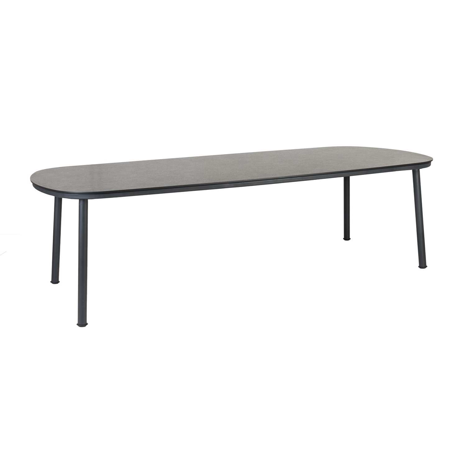 Alexander Rose Cordial Grey Dining Table – Grey HPL Top 200cm