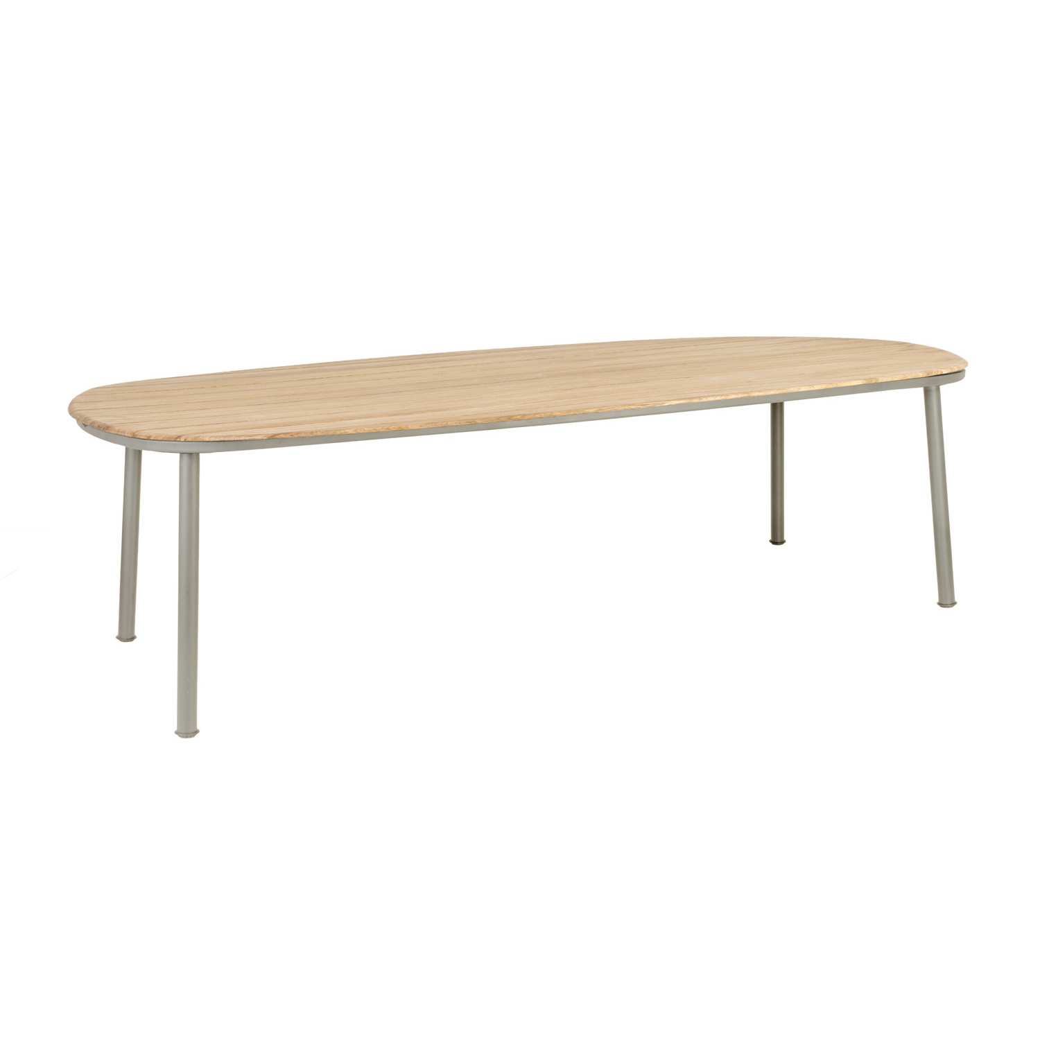 Alexander Rose Cordial Beige Dining Table – Roble Top 260cm