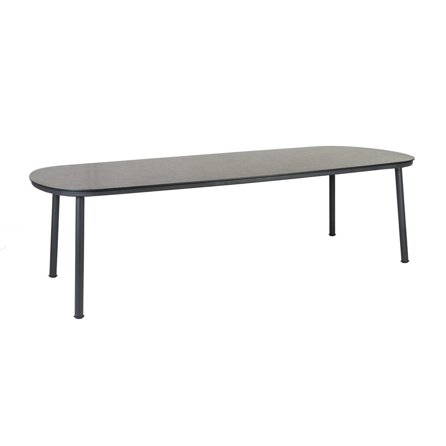Alexander Rose Cordial Grey Dining Table – Sand HPL Top 260cm