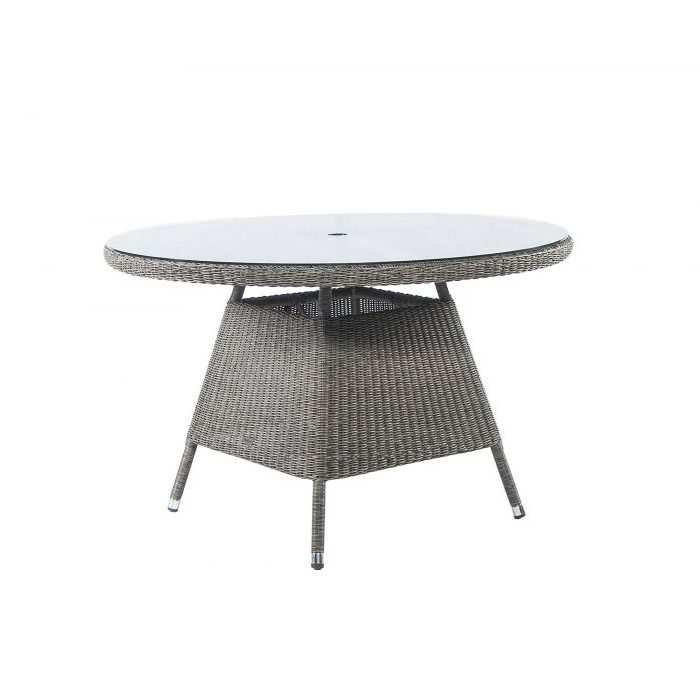 Alexander Rose Monte Carlo Table & Glass 1.2M Ø Grey