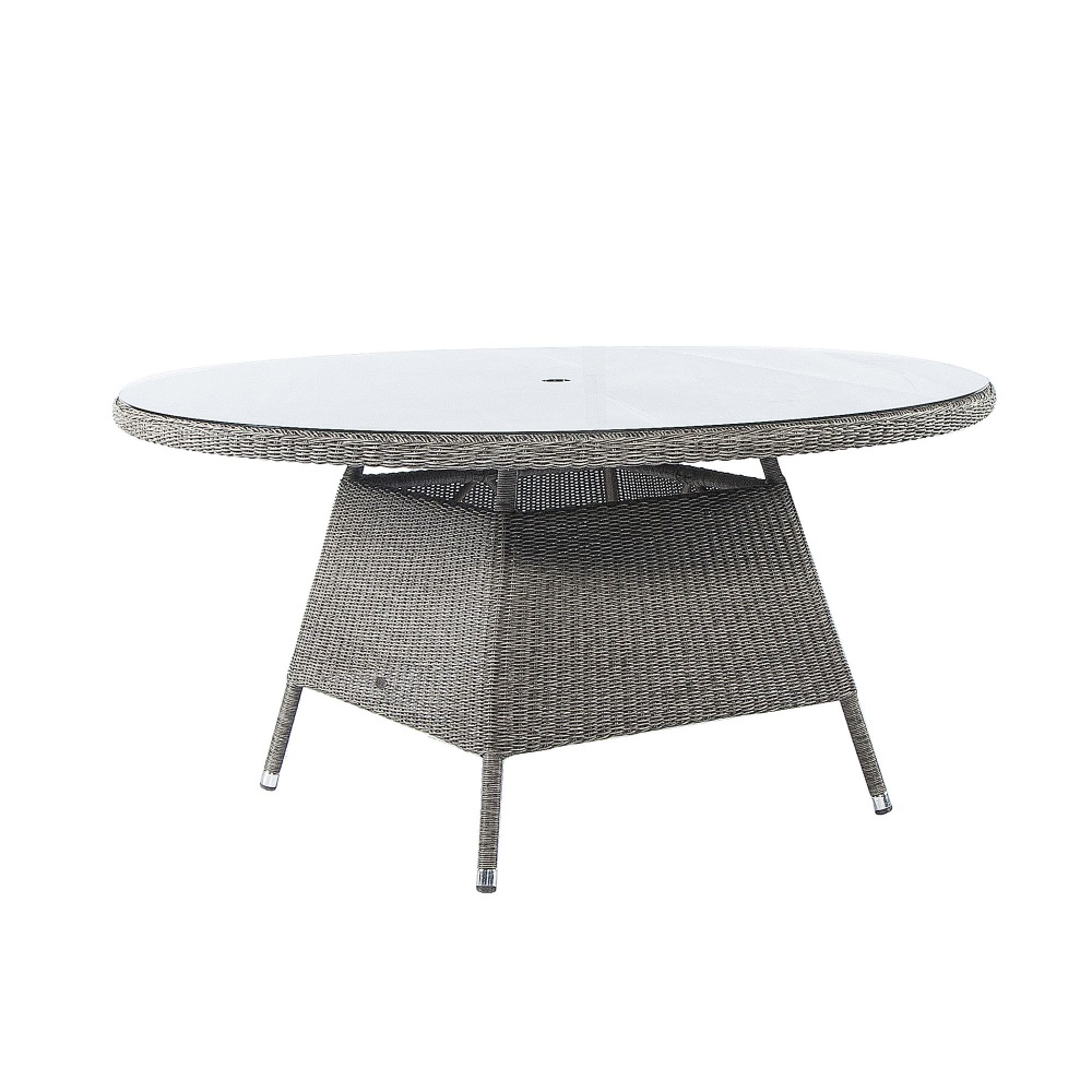 Alexander Rose Monte Carlo Table & Glass 1.5M Ø Grey