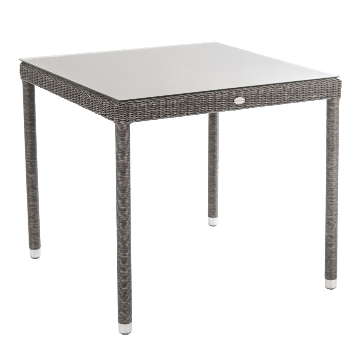 Alexander Rose 0.8X0.8M Monte Carlo Fiji Table Incl. Glass