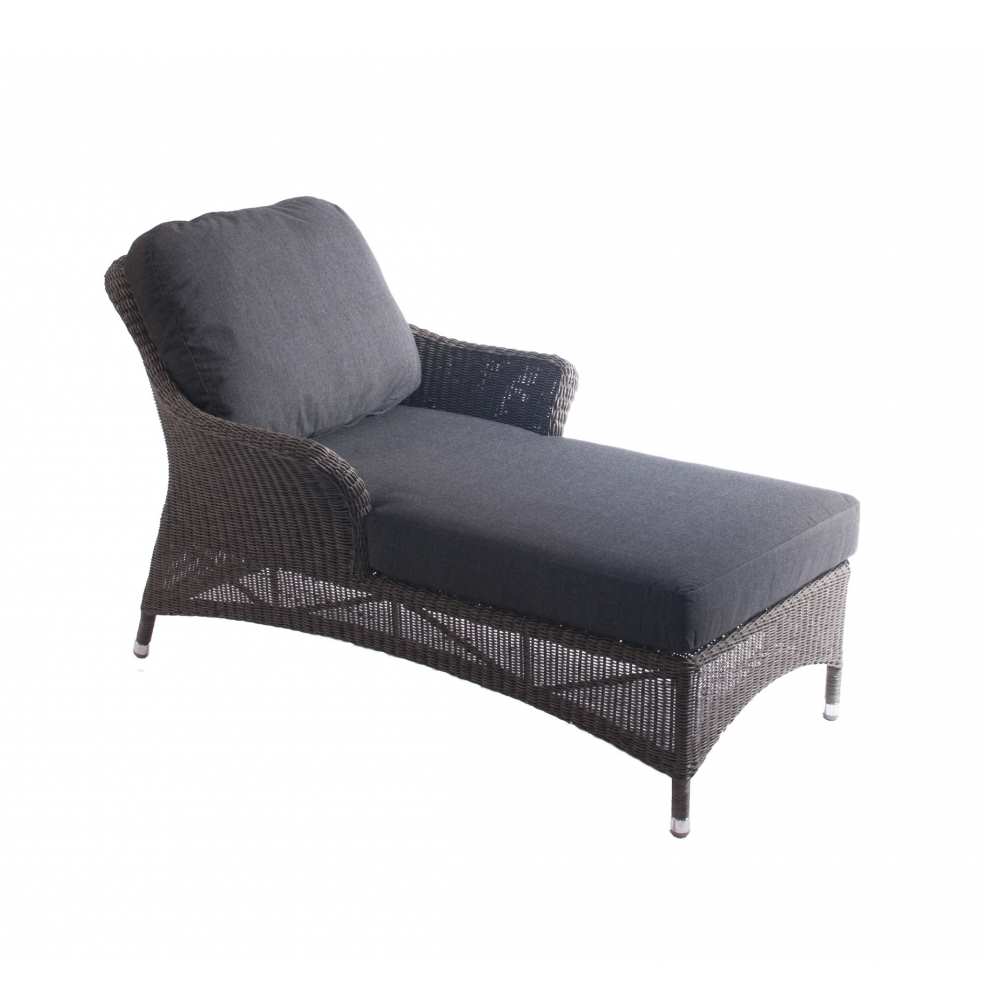 Alexander Rose Monte Carlo Relax Sun Lounger with Cushion