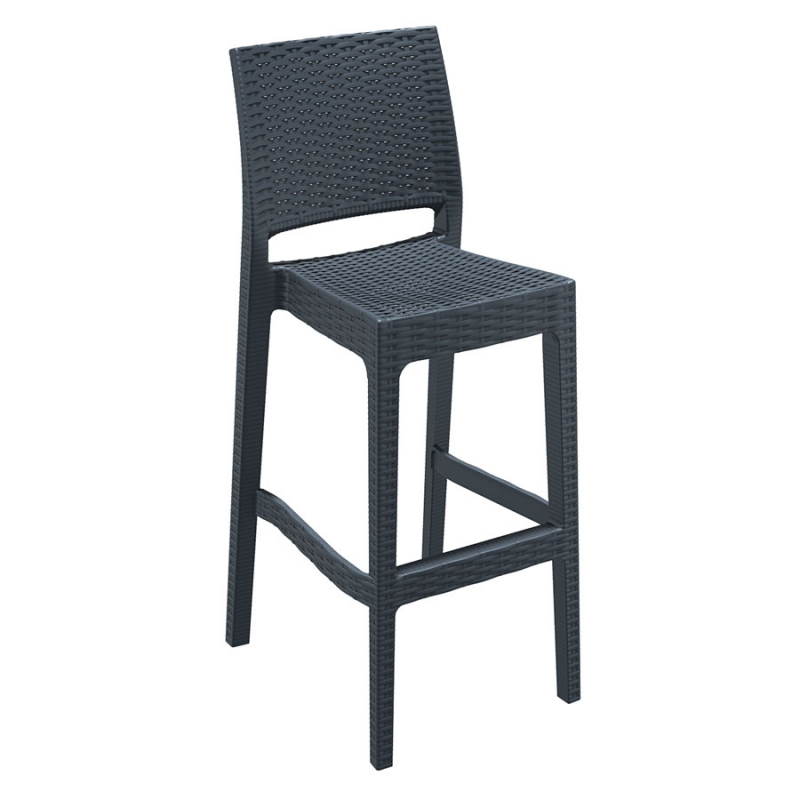 Jamaica Bar Stool - Dark Grey