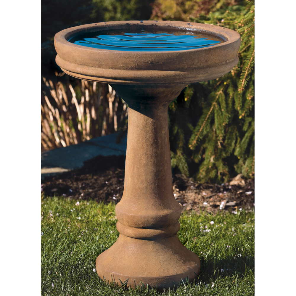 Plain And Simple Bird Bath – Ceder Water Stone (#89)