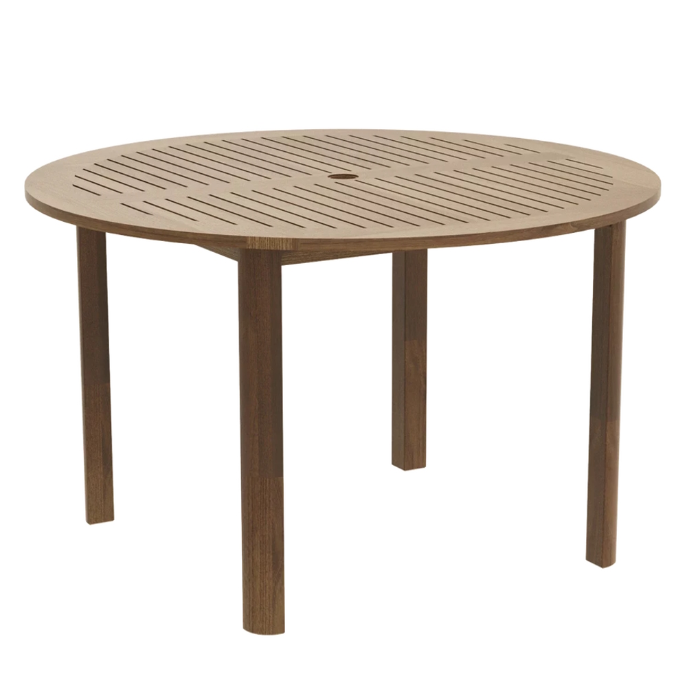 Alexander Rose Bolney Dark Acacia Round Wooden Table