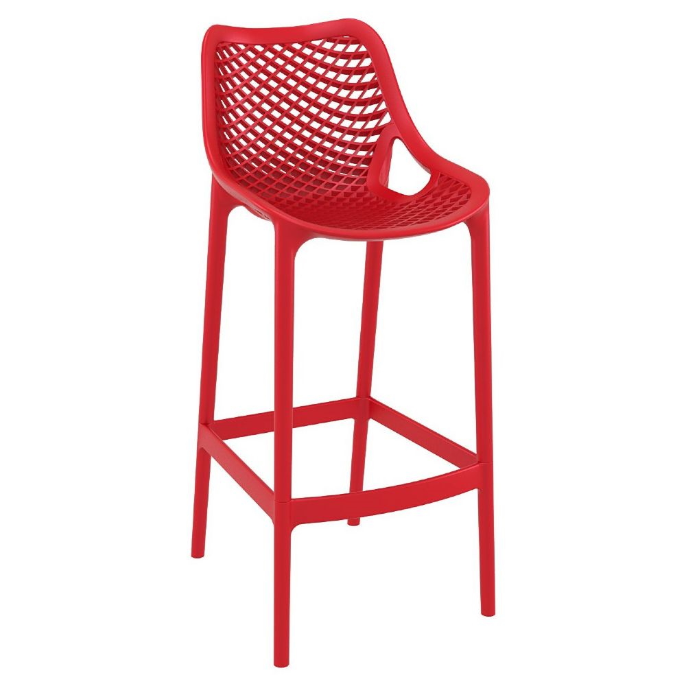 Air 75cm Bar Stool in Red