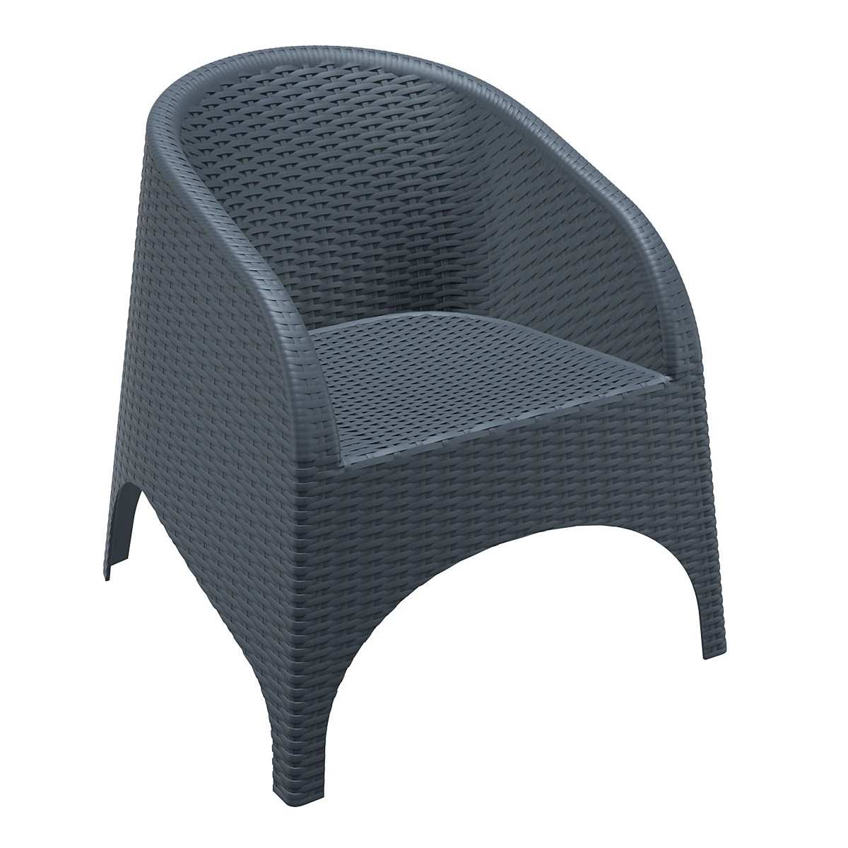 Aruba Plastic Stacking Armchair