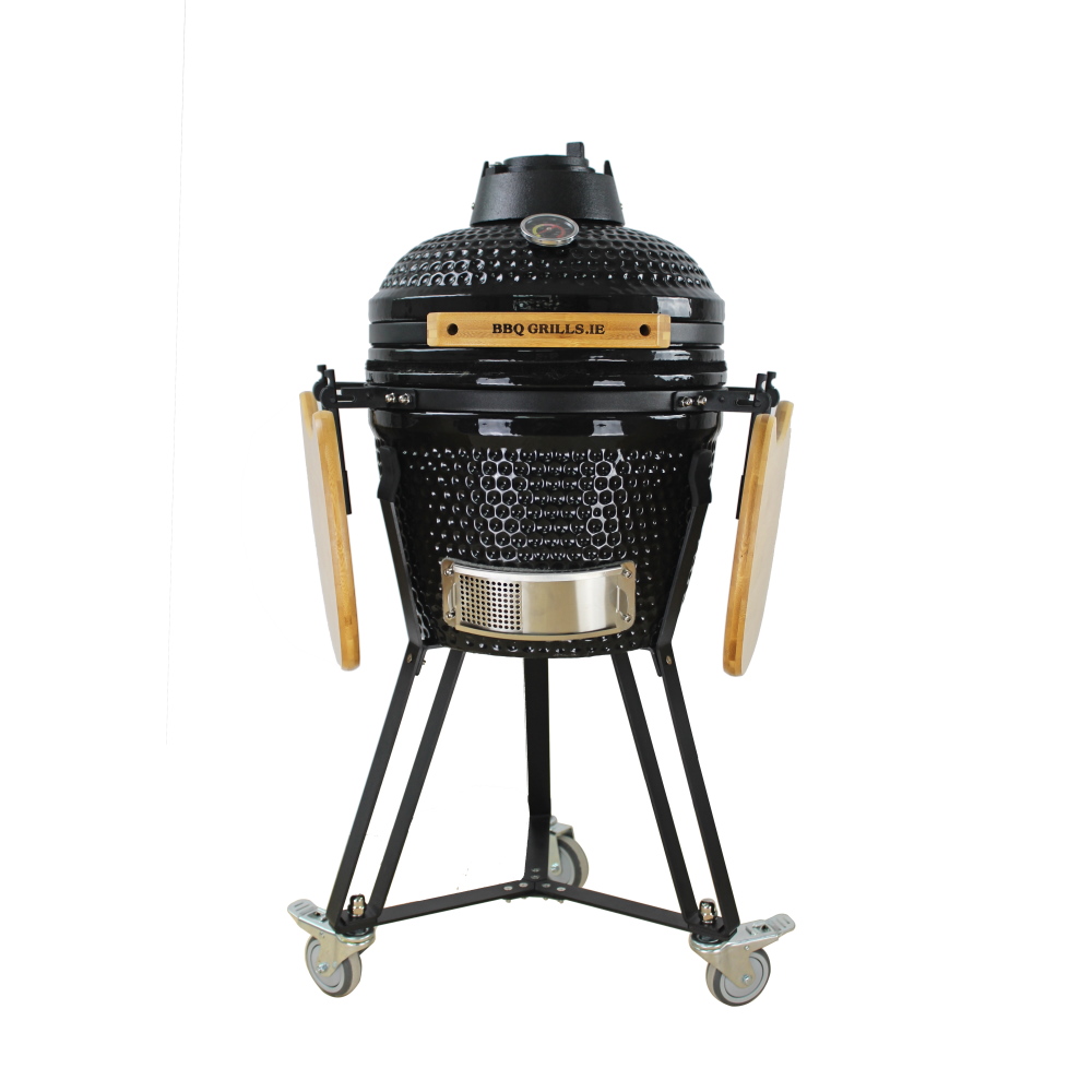 Celtic Kamado Ceramic 16 inch BBQ - Black