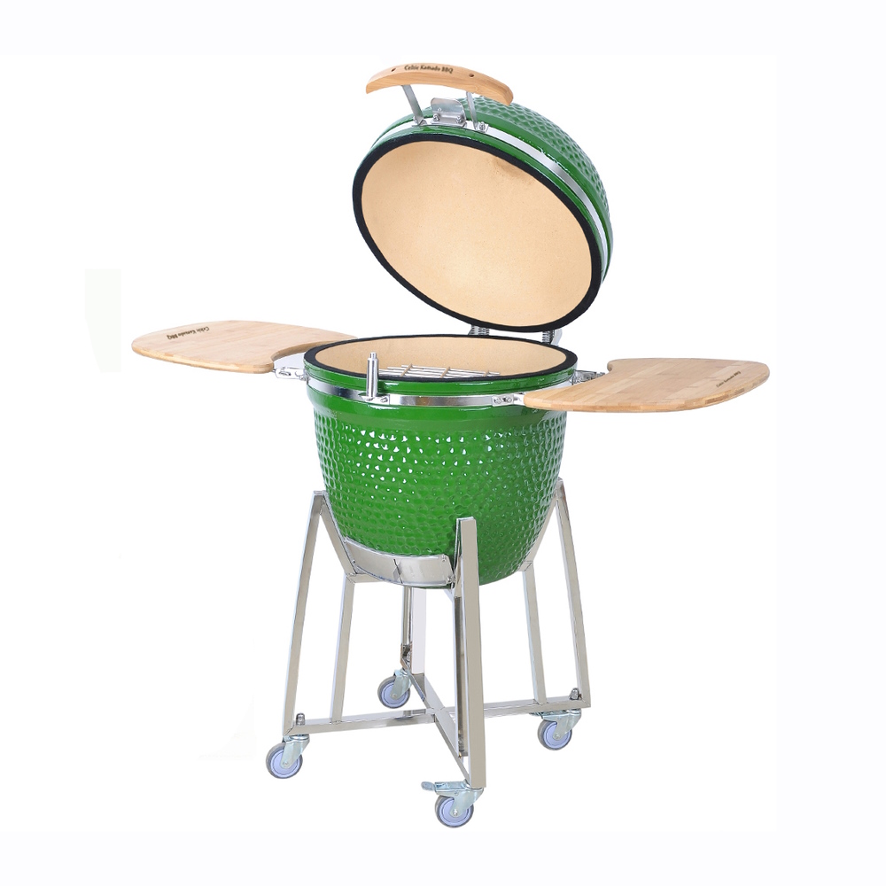 Celtic Kamado Ceramic BBQ 18 inch in Green