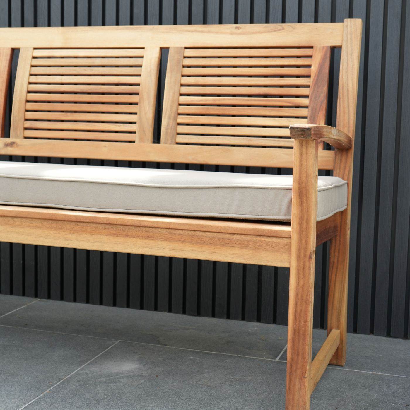 Outdoor Living 5.8ft Bench Cushion - Taupe