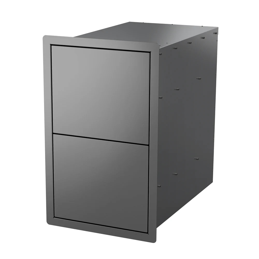 Beefeater Double Drawer - Built in BBQ