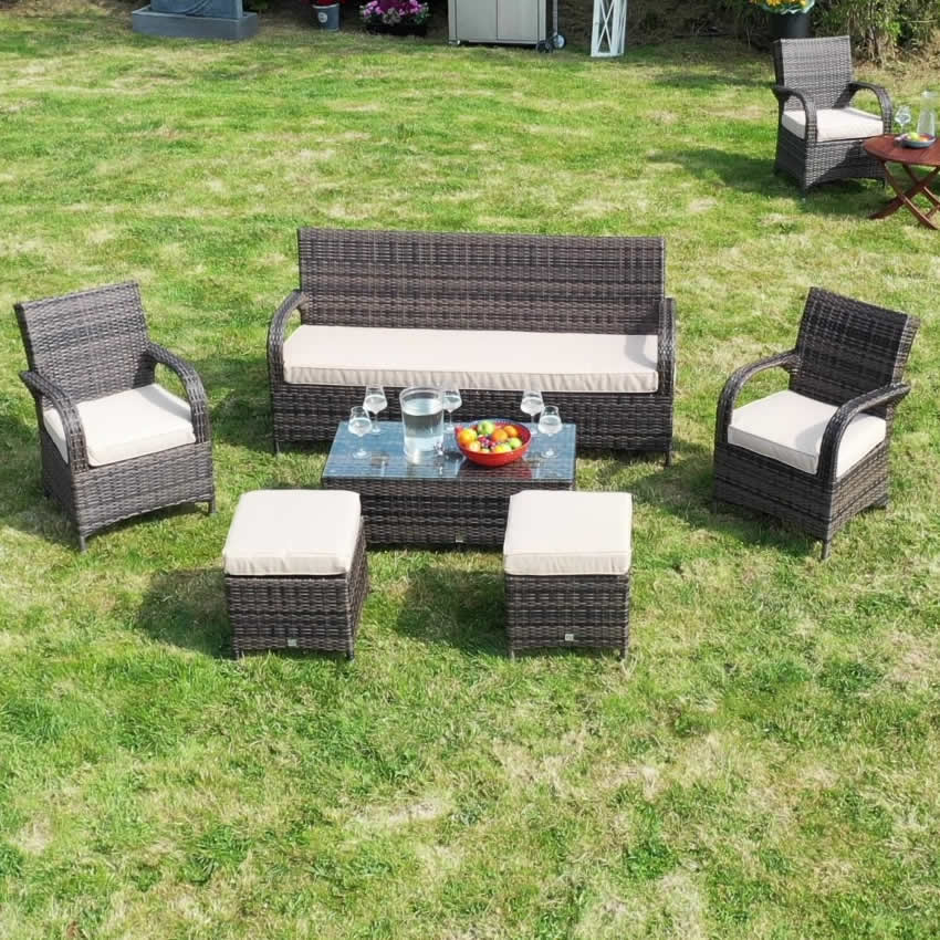 Cairo 3 Seater Sofa Set with Coffee Table