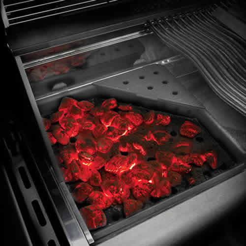 Cast Iron Charcoal and Smoker Tray for all Prestige (except 308) & Mirage