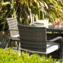 Cairo 8 Seat Oval Set with Stacking Chairs
