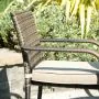 Cairo 8 Seat Oval Set with Stacking Chairs