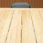 Hartman Regis Teak Dining Table with 6 Aranweave Grey Chairs