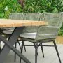 Tebal Teak 180cm Rectangular Table with 6 Diana Chairs