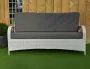 Treviso Triple Bench with Back Cushion 