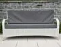 Treviso Triple Bench with Back Cushion 