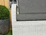 Treviso Triple Bench with Back Cushion 