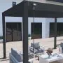Ombrea Bio-Climatic 4m x 4m Freestanding Pergola - Anthracite