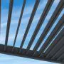 Ombrea Bio-Climatic 4m x 4m Freestanding Pergola - Anthracite