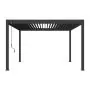 Ombrea Bio-Climatic 4m x 4m Freestanding Pergola - Anthracite